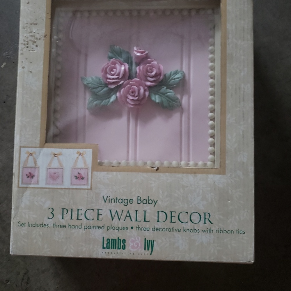 Wall decor 3 piece